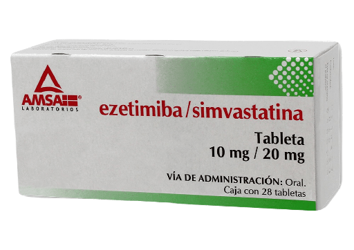 [7501349024540] EZETIMIBA/SIMBASTATINA 10/20MG C/28 TAB AMSA COLLINS