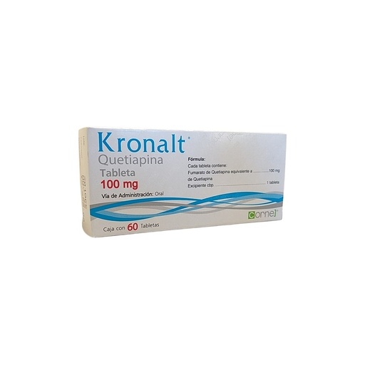 [7502242700500] Quetiapina KRONALT 100mg.c/60 TABS. CORNE