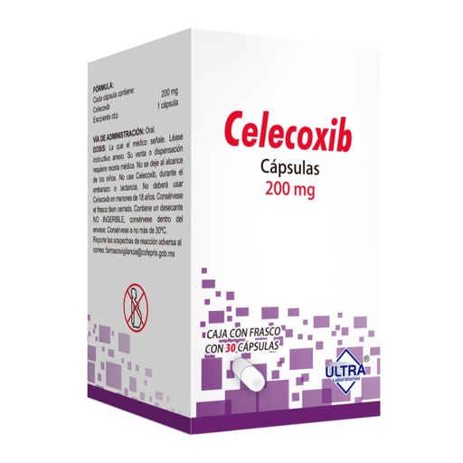 [7502216805743] CELECOXIB 200MG 10 CAP ULTRA