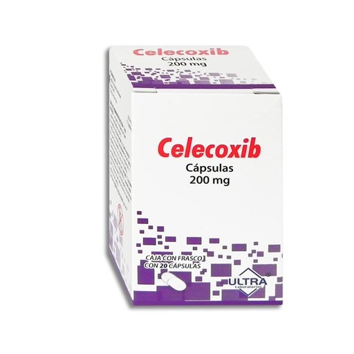 [7502216805378] CELECOXIB 200MG C/20 CAP ULTRA COLLINS