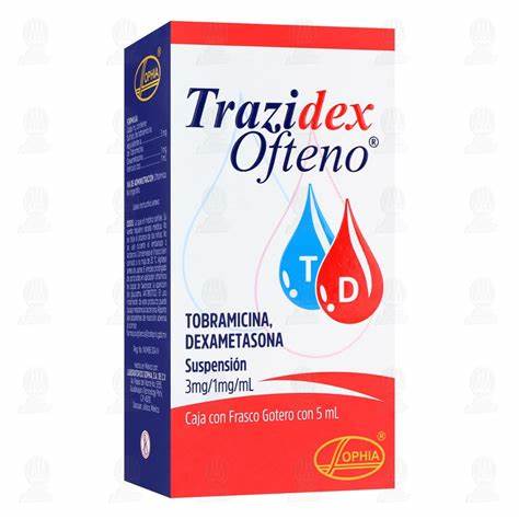[736085400830] Trazidex Ofteno 3/1 Mg Suspensión 5 Ml SOPHIA
