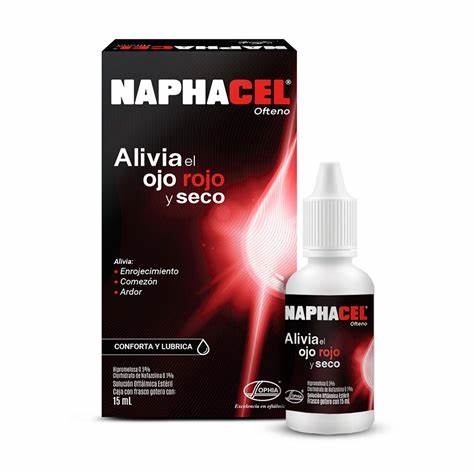 [736085126006] Naphacel Ofteno NAFAZOLINA/HIPROMELOSA 1/5 Mg Gotas 15 Ml SOPHIA
