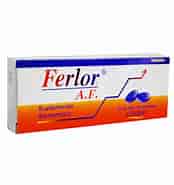 [637420602004] FERLOR A.F. c/30 TABS. 600MG. Ácido Fólico+Hierro (Suplemento Alimenticio) NA