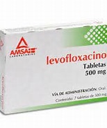 [7501349021419] LEVOFLOXACINO (Amsa) c/7 TABS. 500 MG. Levofloxacino 500mg. (Tabs. Orales). NA