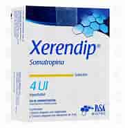 [7501125164484] XERENDIP Sol. Iny.  4 UI. c/1 FCO. AMP. Liofdo. y 1 FCO. AMP. 1 ML. Diluyente. Somatropina 1.33mg. (4 UI) NA