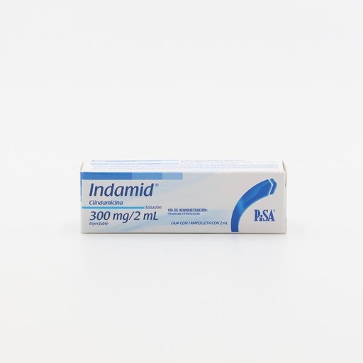 [7501125183508] Indamid Clindamicina 300MG/2ML INY 1 AMP. PISA 