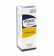 [736085174007] Ponti Tetracaina  5MG Ofteno Gotas 10 Ml SOPHIA 