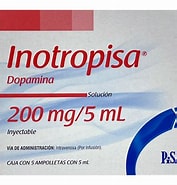 [7501125115561] Dopamina Solución Inyectable Cada ampolleta contiene: Clorhidrato de dopamina 200 mg Envase con 5 ampolletas con 5 ml.. Solución Inyectable Cada ampolleta contiene: Clorhidrato de dopamina 200 mg Envase con 5 ampolletas con 5 ml.750109862621151 PISA