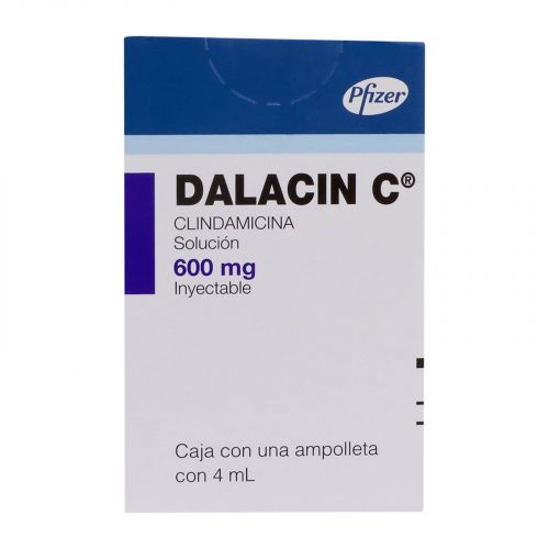 [300090775018] Dalacin Clindamicina  C 600 Mg Frasco Ámpula 4 Ml PFIZER