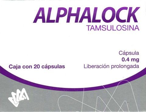 [7502209851511] Tamsulosina (ALPHALOCK) 20 CAPS 0.4 MG