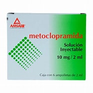 [7501349024151] METOCLOPRAMIDA (Amsa) Sol. Iny. c/6 AMPTAS. 10 MG/2 ML.