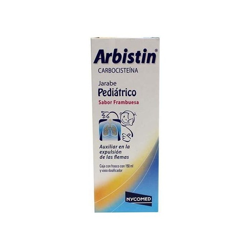 [7501092774761] Arbistin Pediátrico 5.0 G 150 Ml Jarabe Carbocisteína 5.0 g.