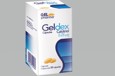 [7502227425435] GELDEX c/50 CAPS. 0.25 MCG. Calcitriol NA