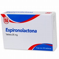 [7501563381160] ESPIRONOLACTONA (Randall) c/30 TABS. 25 MG. Espironolactona  25mg. NA