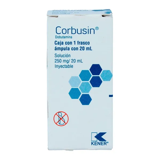 [7501493874718] CORBUSIN 250MG20ML SINY FCO IN C1 VP DOBUTAMINA KENER