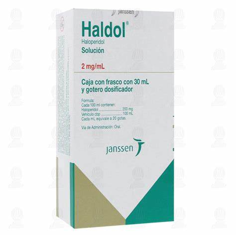 [7501109930135] Haldol 2 Mg/Ml Frasco Con Gotero Dosificador 30 Ml JANSSEN-CILAG