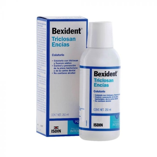 [8430206280180] Bexident Triclosán Colutorio 250 Ml ISDIN