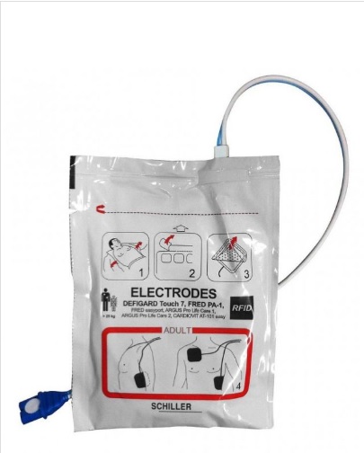 [42181708] Electrodo parche desechable adulto 0-21-0040 para desfibrilador fred pa -1 ZOLL