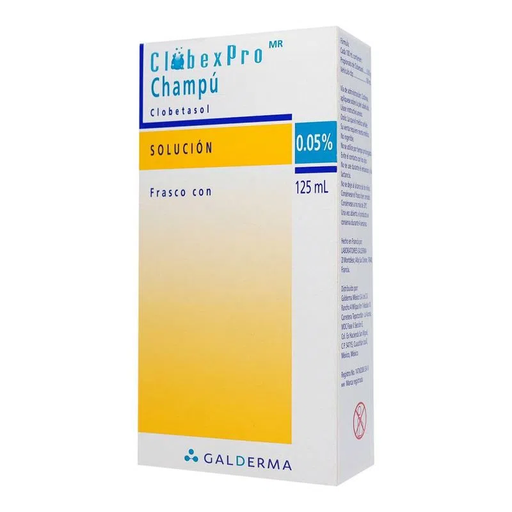 [7502003560459] CLOBEX-PRO CHAMPU SOL0.05% 125 ML CLOBETASOL,PROPIONATO DE GALDERMA