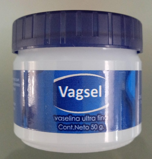 [7502281190195] Vagsel Vaselina blanca natural  Tarro c/50 G AGSA