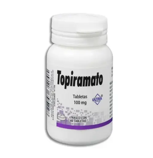 [7502216795228] TOPIRAMATO (Ultra) c/60 TABS. 100 MG. Topiramato 100mg. ULTRA