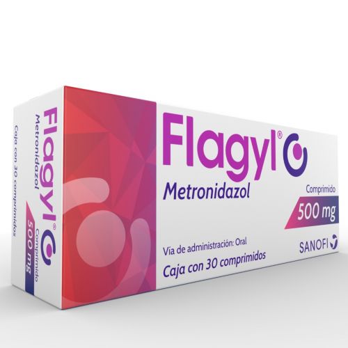[7501072340092] Flagyl  Metronidazol 500 Mg 30 Comprimidos SANOFI