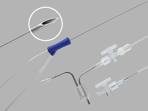 [K-UCI-1735-R-CTU] SET AGUJA PARA ASPIRACION DE OVOCITOS 1 LUMEN, CALIBRE AGUJA 17GA, LARGA 35CM, ASPIRACION 60CM. COOK