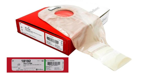 [HOLL18192] BOLSA DE COLOSTOMIA DRENABLE TRANSPARENTE CON FILTRO 44 MM CAJA CON 10 HOLLISTER
