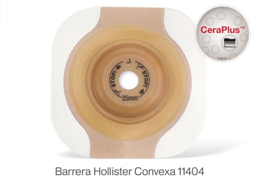 [HOLL11404] BARRERA CONVEXA RECORTABLE 70MM CERAPLUS C/5 HOLLISTER