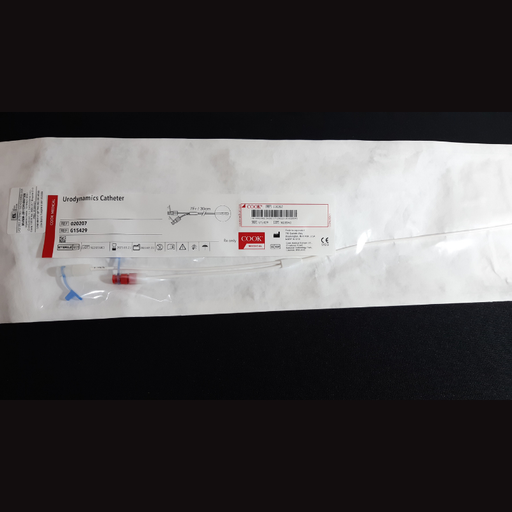[020207] CATETER URODINAMIA 2 LUMEN, 7FR. X 30CM. COOK