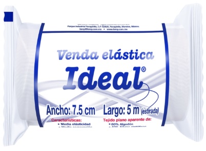 [729513107890] VENDA ELASTICA 7.5 CMS IDEAL (3500095)