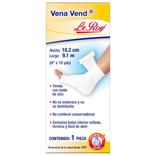 [LLE10761] VENDA VENA VEND C/OXIDO ZINC C/CALAMINA 10 CM (35