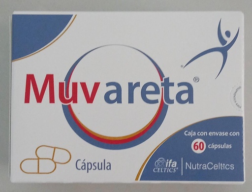[7501249601964] MUVARETA c/60 CAPSULAS.  Vitaminas y Minerales para complementar la Alimentacion. NA
