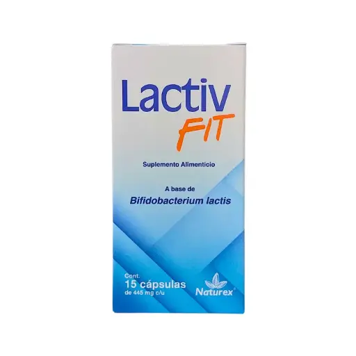 [7502259892298] LACTIV FIT c/15 CAPS. 445 MG. Bifidobacterium lactis BPL1. NATUREX