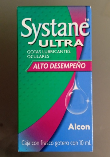 [300651431681] Systane Ultra Gotas Lubricantes 10 ML Polietilenglicol 400 (0.4%) Propilenglicol (0.3%) Hidroxipropil guar Aminometilpropanol ALCON