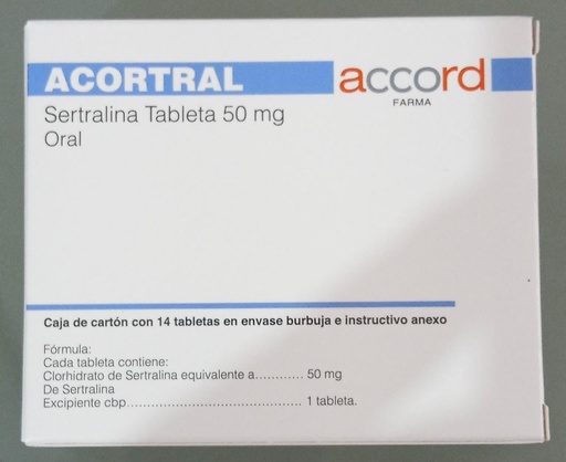 [7502254000339] SERTRALINA 50MG C/14 TABLETAS (ACCORD) COLLINS