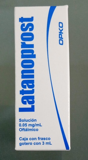 [75055813] LATANOPROST (Opko) SOL. OFT. Fco. Gotero 3 ML. 0.05 MG/1 ML. Latanoprost NA