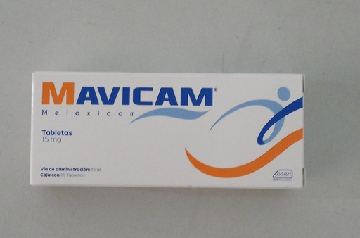 [785120754087] MAVICAM c/10 TABS. 15 MG. Meloxicam 15mg NA