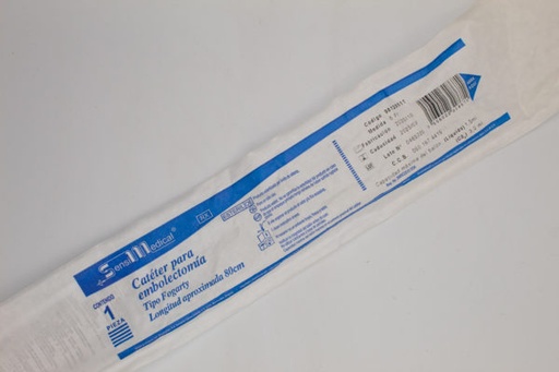 [7506022318657] Sensimedical Catéteres Para embolectomía Estériles y desechables. Modelo: fogarty. Longitud: 80 cm.  Calibre: 3Fr. Pieza. Ref: 98120311 SENSIMEDICAL