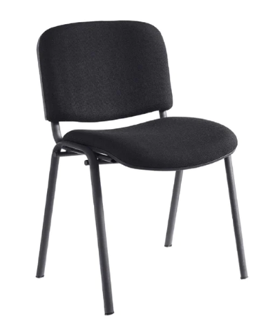 [2-42191907] Silla ISO Para pacientes, asiento tapizado en tela con base metálica.  NAC-MEDIC