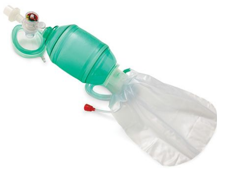 [RSPCP6821] Respifix Resucitador pediátrico desechable 100% libre de látex  VENTLAB