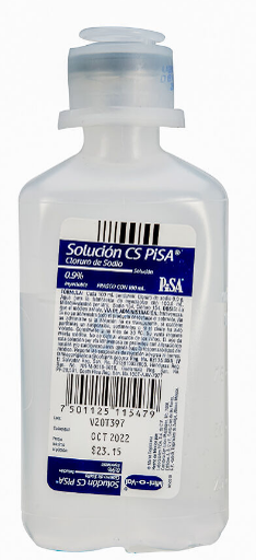 [7501125115479] SOLUCION CS CLORURO DE SODIO 100ML PISA COLLINS