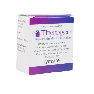 [358468003027] Thyrogen 0.9 Mg Solución Inyectable 2 Frascos Ámpula GENZYME