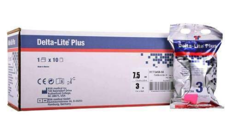 [73458-02] BSN Vendas Sintética De Fibra De Vidrio Delta-Lite 3IN 7.5 CM X 3.65 M  Caja con 10 piezas