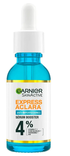 [7509552875461] Serúm Garnier Express Booster 4% 30 Ml FRABEL