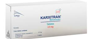 [7502251891145] KARXITRAN c/ 50 TABS. 2.5 MG. Metotrexato 2.5mg. Tabletas.