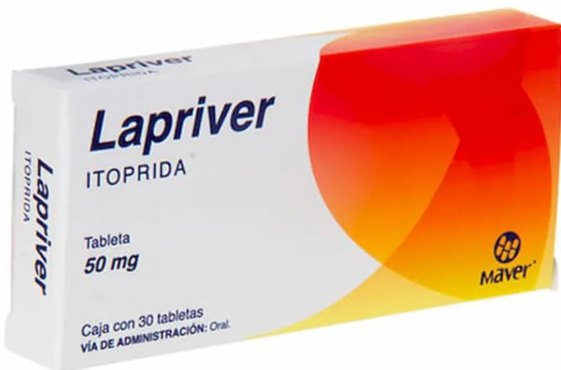 [7502009747328] LAPRIVER c/30 TABS. 50 MG. Itoprida NA