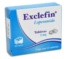 [7501573900283] EXCLEFIN c/12 TABS. 2 MG. Loperamida NA