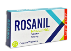 [7502211783954] NITAZOXANIDA 500MG C/7 TAB (ROSANIL ) COLLINS