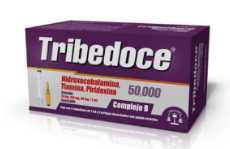 [7501537182960] COMPLEJO B SOLUCION INYECTABLE 50 000 10/100/50MG/2ML C/5 AMPOLLETAS (TRIBEDOCE) COLLINS